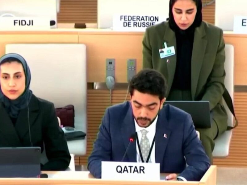 ‫ قطر تؤكد أن رؤيتها الوطنية 2030 تهدف إلى إقامة نظام فعال يحمي حقوق المواطنين